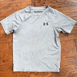Under Armour Kids Gray Short Sleeve Tee